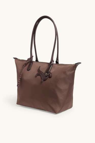 Damen - Großer Shopper - braun