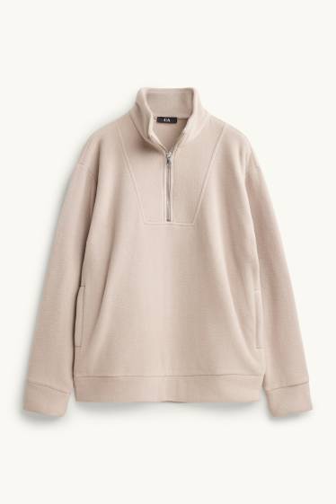Damen - Sweatshirt - beige