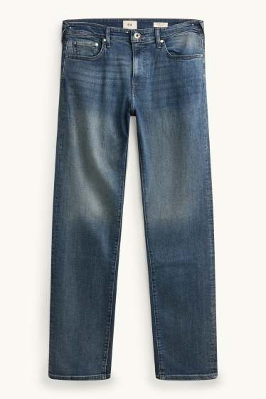 Home - Straight Jeans - LYCRA® - texà blau