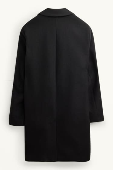 Heren - Mantel - zwart