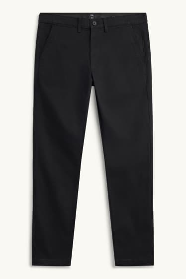 Herren - Chino - Slim Fit - Flex - schwarz