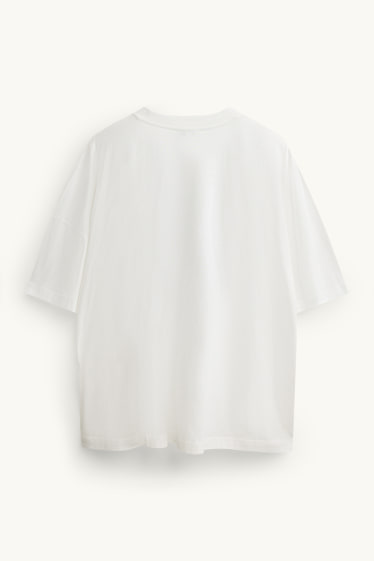 Women - T-shirt - regular fit - white