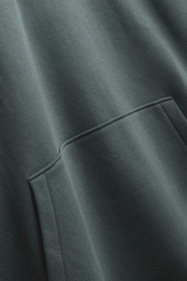 Men - Hoodie - dark green