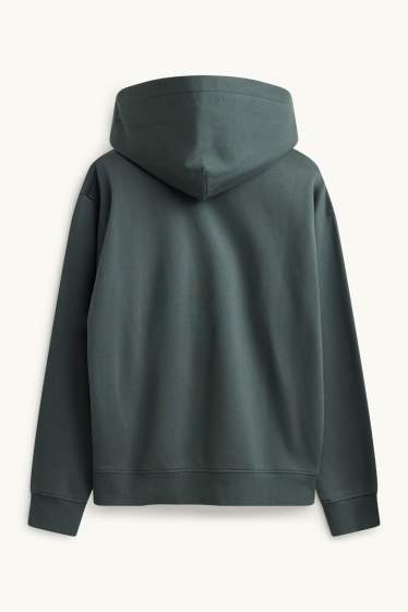 Men - Hoodie - dark green