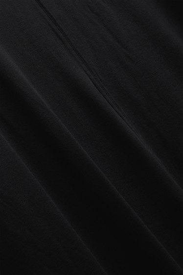 Femmes - T-shirt - relaxed fit - noir