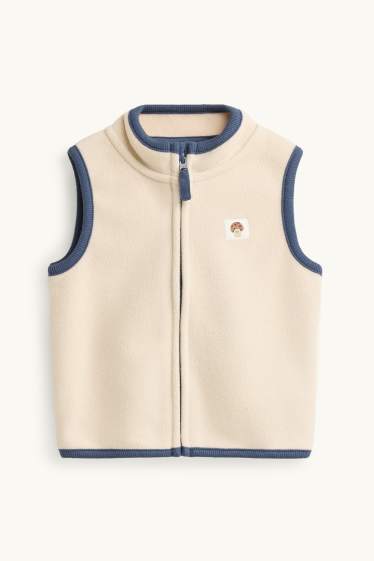 Baby Buben - Baby-Outfit - 3 teilig - blau  / beige