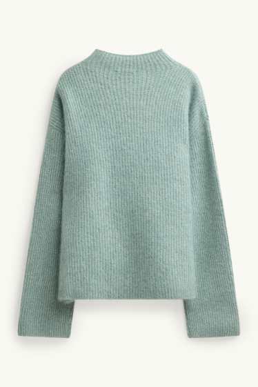 Women - Jumper - mint green
