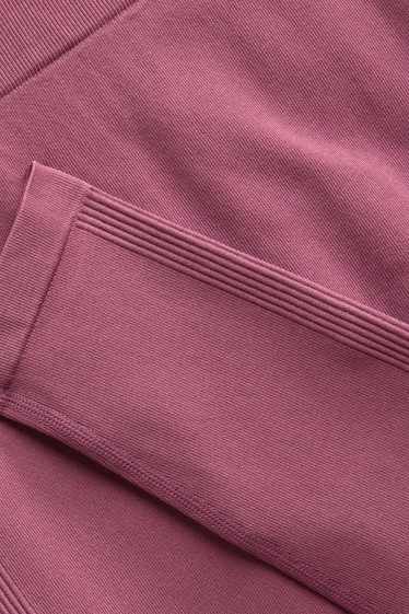 Damen - Sport-Leggings - seamless - lila