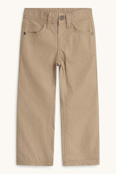Bambini - Pantaloni termici - marrone chiaro