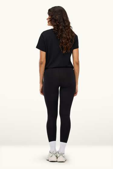 Damen - Multipack 2er - Leggings - dunkelgrau / hellgrau