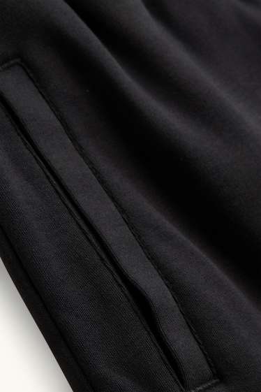 Uomo - Shorts di felpa - nero