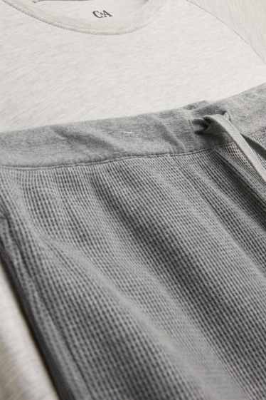 Hommes - Pyjama - gris