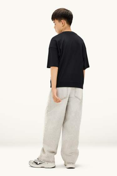 Kinder Jungen - Baggy Jeans - jeansgrau