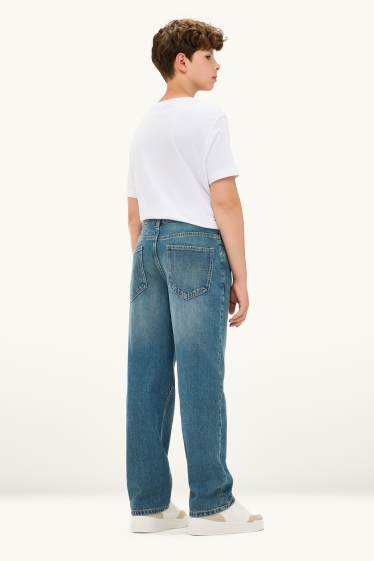 Nen - Loose jeans - texà blau