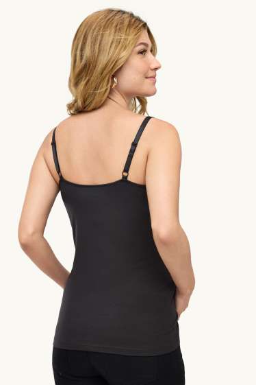 Femmes - Lot de 2 - hauts d’allaitement - noir
