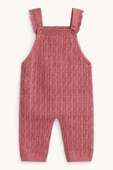 Baby Girls - Floral - baby outfit - 2 piece - coral