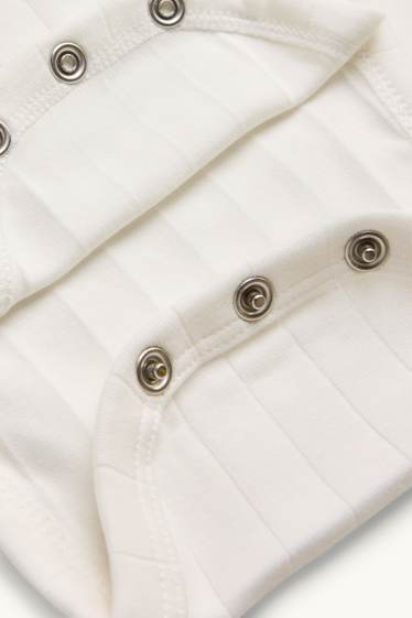 Baby Boys - Newborn outfit - 3 piece - creme