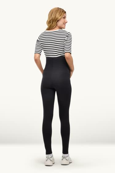 Damen - Multipack 2er - Umstands-Leggings - braun
