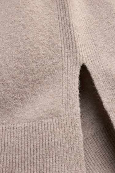 Damen - Pullunder - beige