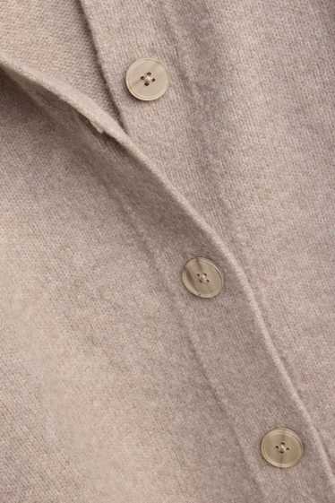 Femei - Cardigan tricotat - bej