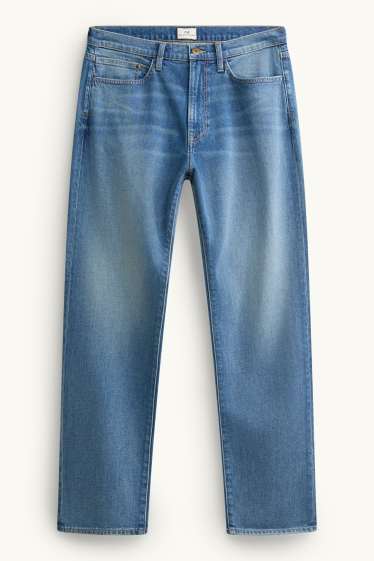 Herren - Straight Jeans - jeansblau
