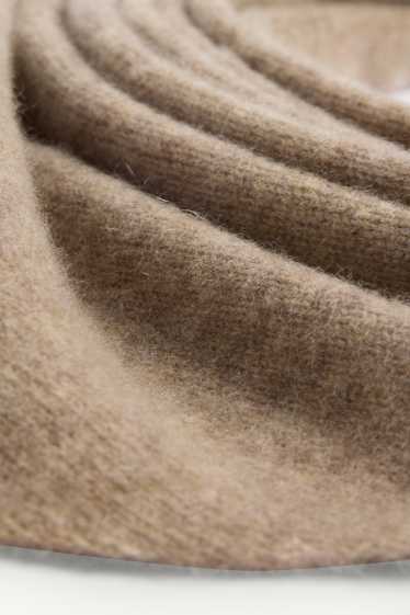 Femmes - Foulard en cachemire - beige