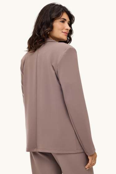 Damen - Blazer - Regular Fit - hellbraun
