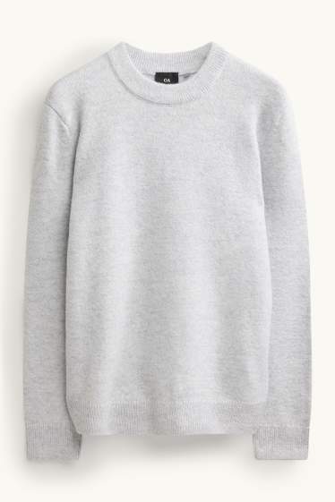 Uomo - Maglione - grigio chiaro