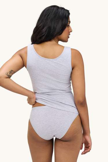 Donna - Confezione da 4 - slip - bordeaux