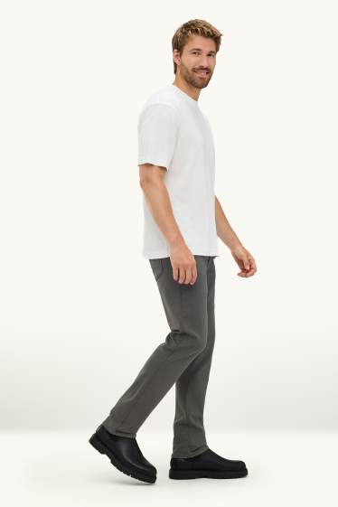Hommes - Slim jean - Flex jog denim - LYCRA® - gris anthracite
