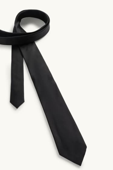 Men - Tie - black