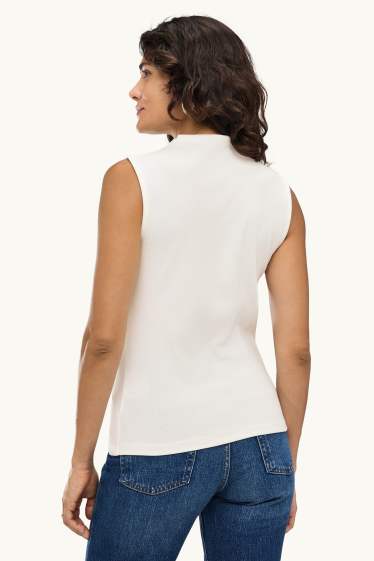 Dona - Top - blanc trencat