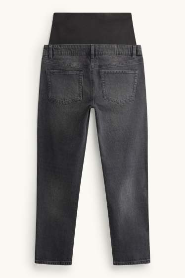 Women - Maternity jeans - relaxed jeans - denim-dark gray