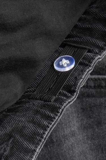 Women - Maternity jeans - relaxed jeans - denim-dark gray