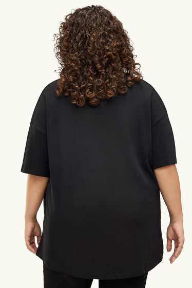 Femei - Tricou - negru