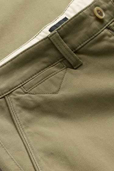 Heren - Chino - slim fit - kaki
