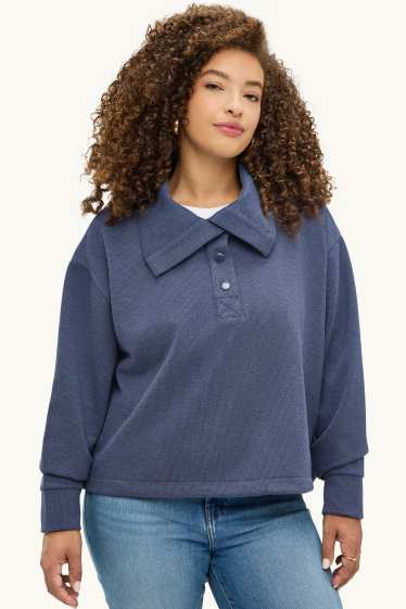 Femmes - Sweat - bleu