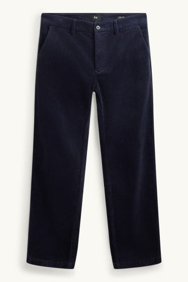 Home - Xinos de pana - regular fit - texà blau fosc