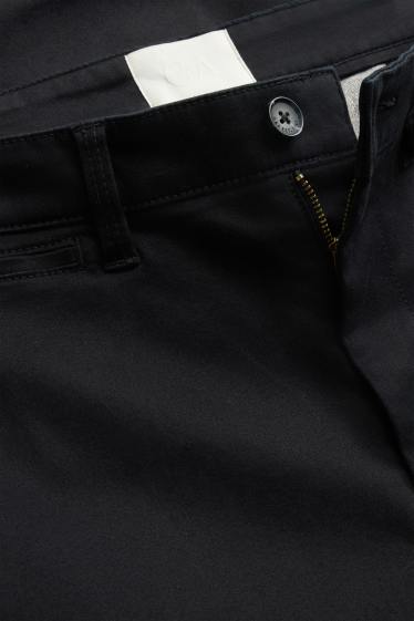 Hommes - Chino - regular fit - LYCRA® - noir