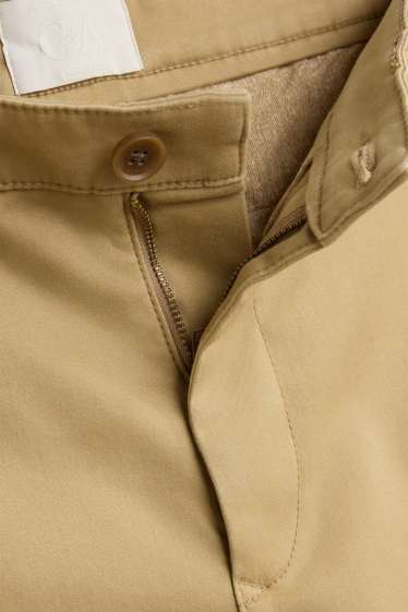 Hommes - Chino - regular fit - LYCRA® - beige