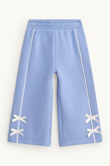 Enfants filles - Pantalon de jogging - bleu clair