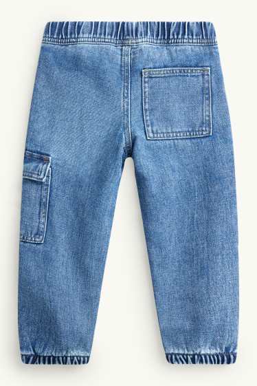Bambini - Jeans cargo - jeans termici - jeans blu