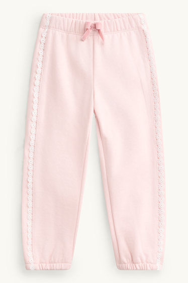 Bambine - Pantaloni sportivi - rosa pallido