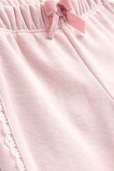 Bambine - Pantaloni sportivi - rosa pallido