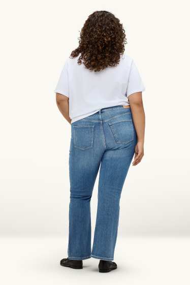 Femmes - Bootcut jean - mid waist - LYCRA® - jean bleu
