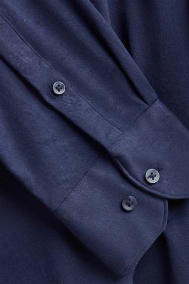 Home - Camisa - blau fosc