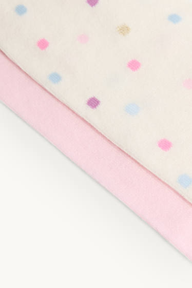 Nena - Paquet de 2 - unicorn - leotards - efecte brillant - rosa