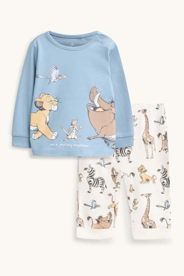 Baby Buben - Der König der Löwen - Baby-Pyjama - 2 teilig - blau