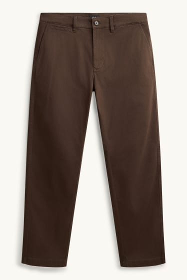 Herren - Chino - Regular Fit - LYCRA® - braun
