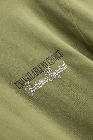 Herren - T-Shirt - Relaxed Fit - grün